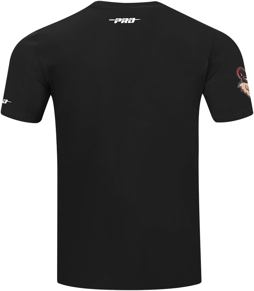 Pro Standard Mens University of Cincinnati Classic Chenille Short Sleeve Tee Black M - Image 4