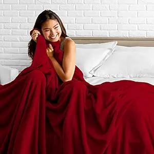 Gadgets Appliances King Size Flannel Fleece Velvet Plush Bed Blanket as Bedspread/Coverlet/Bed Cover (90