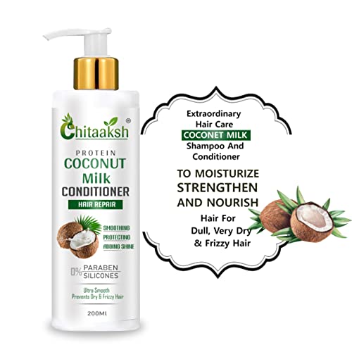 Image of Coconut Milk Conditioner For Smooth & Shine Hair Combo Kit - 200 ML of Each (1 Items in The Set)