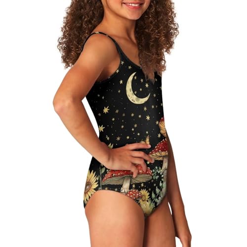 Image of YEXIATODO Kids One Piece Swimsuit for Teen Girls Womens Bathing Suit High Waist Bikini Set Girls Swimsuit for 7-18 Years Old