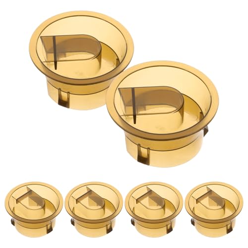 Cabilock 6 Coperchi per Brocche D’Acqua in Vetro Tappo di Ricambio Copertura Resistente per Caraffe di Succhi e Bollitori Freddi Coperchi Portatili e Facili da Pulire per Uso Quotidiano