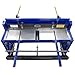 Eastwood 52 Inch Stomp Shear Machine | Industrial Grade Manual Operated Metal Fabrication Stomp Shear Sheet Cutter up to 14 Gauge | Equipped with T10A Tool Steel Ultra Sharp Cutting Blades