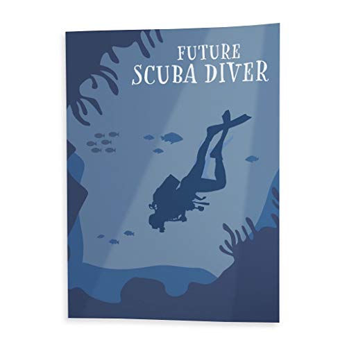 Future Scuba Diver affiche de plongée pour créer une ambiance évasion salon
