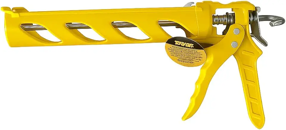 Pistola Aplicador de Silicone Plastico Reforçado