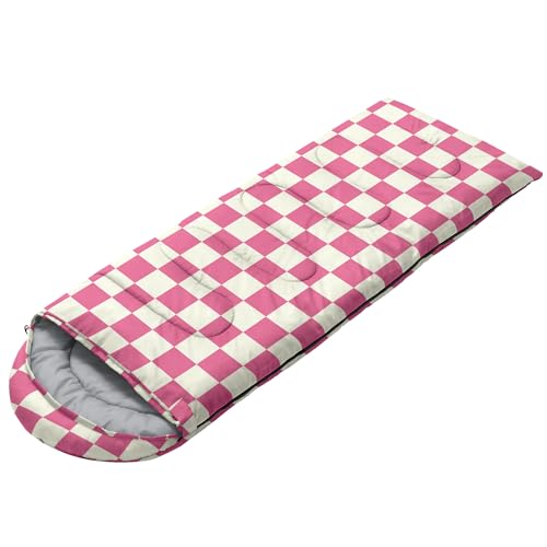 Sleeping Bags for Adults and Kids Backpacking Camping Sleeping Bags for Girls and Boys Lightweight Waterproof Cold/Warm Sleeping Bag for All Season miniatura 3