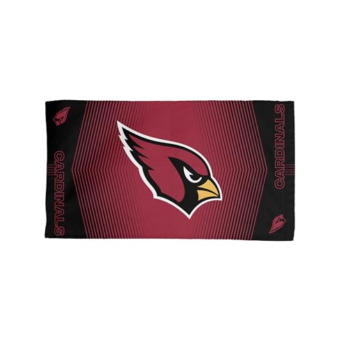 NORTHWEST Arizona Cardinals NFL Hussle Micro Fiber Sports Towel 24 x 42 Inches