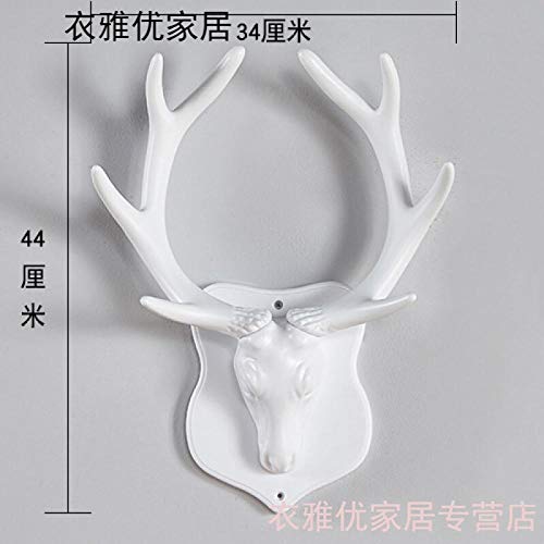 Rangement mural cerf en relief pour une décoration intérieure chic