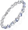 Pulseras magnéticas para mujer, pulseras terapéuticas de acero de titanio para parejas con imanes de neodimio y cristales brillantes, joyería de salud, regalos 2
