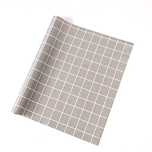 Mavis Miki 1Pcs Reusable Moisture-Proof Waterproof Anti-Slip Liners, Suitable for Fridge, Kitchen, Table, Cabinet (200x45cm) (Grey)