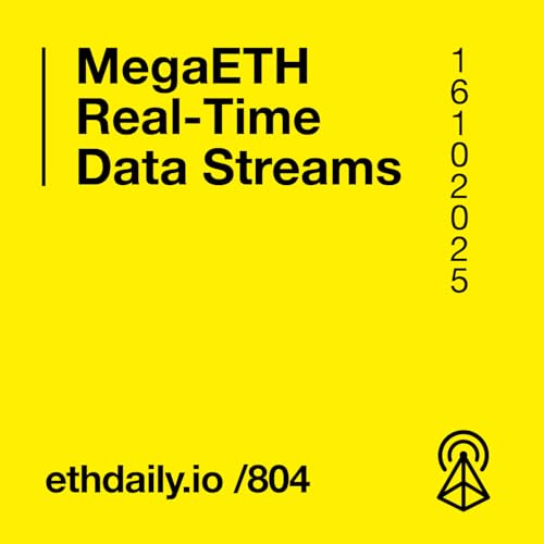 MegaETH Real-Time Data Streams Podcast Por  arte de portada