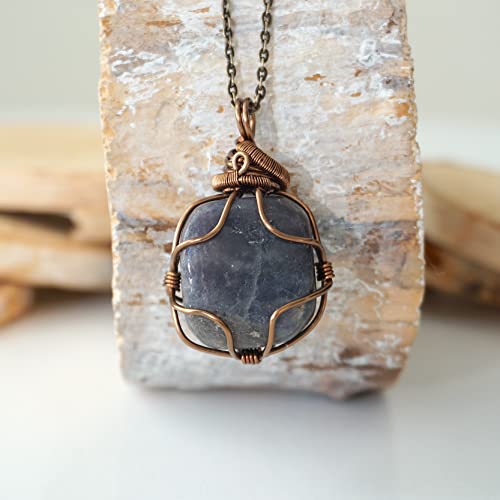 Designs By Nature Gems New Designs By Nature Gems Handmade Sapphire Unisex Necklace thumb #7