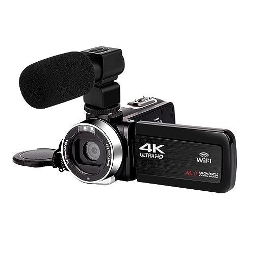 Enregistreur 48MP avec écran tactile LCD rotatif pour réussir vos vidéos