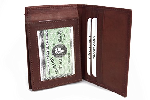 LeatherBoss Men's L- Shape Bifold Wallet