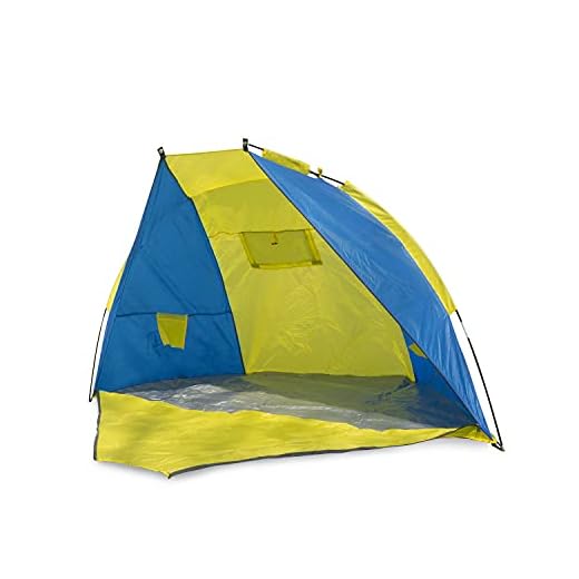 Activa Tienda de campaña para playa de Luxury Garden, UPF 50+, protección UV, Pop Up, tienda de playa, protección solar para bebés, niños, tienda de playa, tienda para el sol, tienda de playa