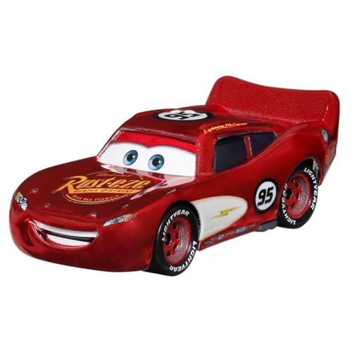 Carritos, Video Games Cars de Disney y Pixar Diecast Vehículo de Juguete Rayo Mcqueen de Radiador Springs para niños de 4 años en adelante