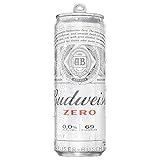 Budweiser Cerveja Zero Álcool, Lata 350 ml