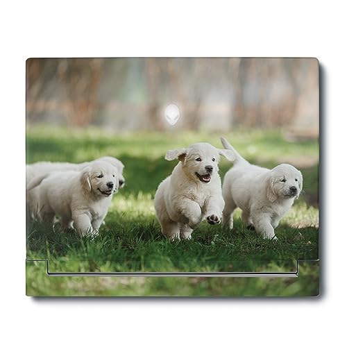 Image of MightySkins Skin Compatible with Alienware X16 R1 (2023) Full Wrap Kit - Puppy Pack | Protective, Durable, and Unique Vinyl Decal wrap Cover | Easy to Apply & Change Styles | Made in The USA