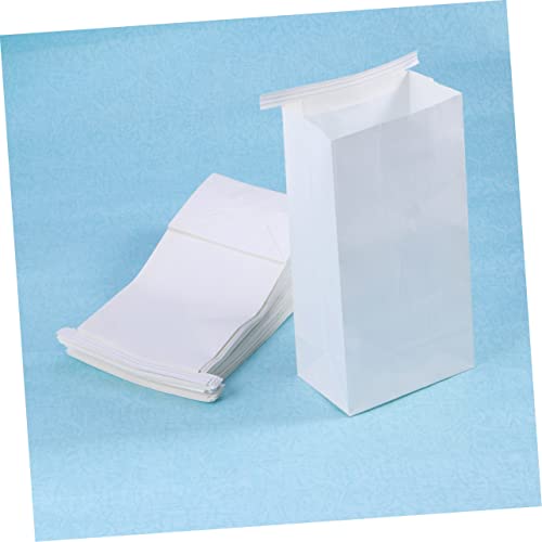 Lurrose 25 Pçs Pulseiras De Papel Brancas Coleira De Pulso Para Crianças Vômito Descartável Lixo De