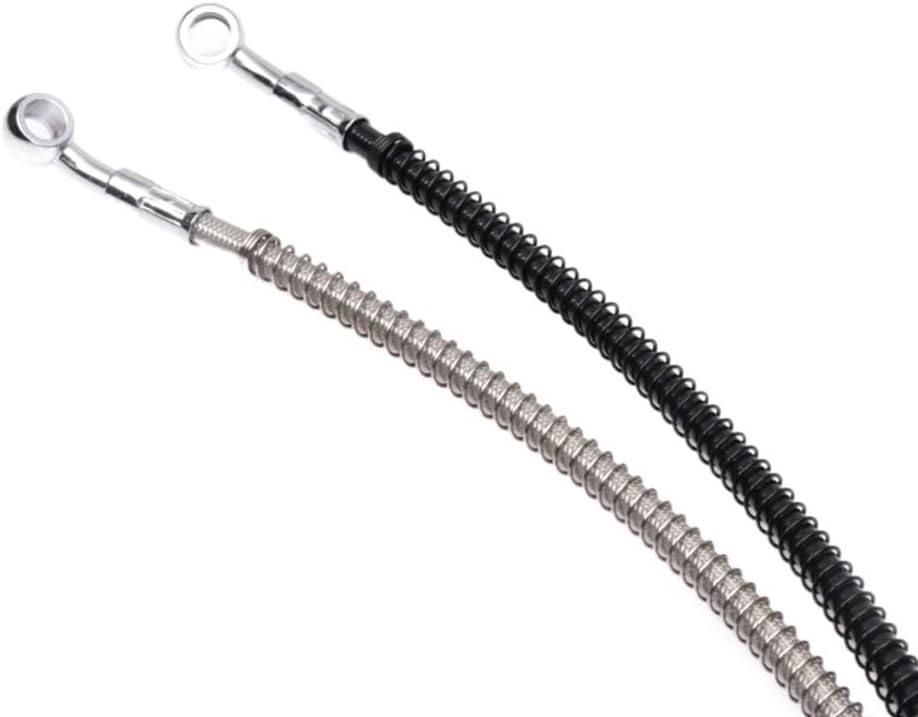 350-1200mm Motorcycle Universal Hydraulic Brake Hose Clutch Oil Pipe Line Braided Cable M10 for ATV Accessories Motorcycle Oil Hoses Line Pipe
