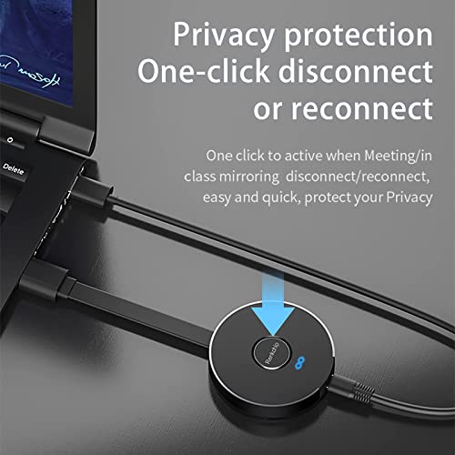 Namcim Wireless Hdmi Transmitter And Receiver, Plug & Play, No Delay, Ultra Hd Wireless Hdmi Converter Dongle Adapter, Streaming Video/Audio From Laptop, Pc, Smartphone To Hdtv Projector #TOP7