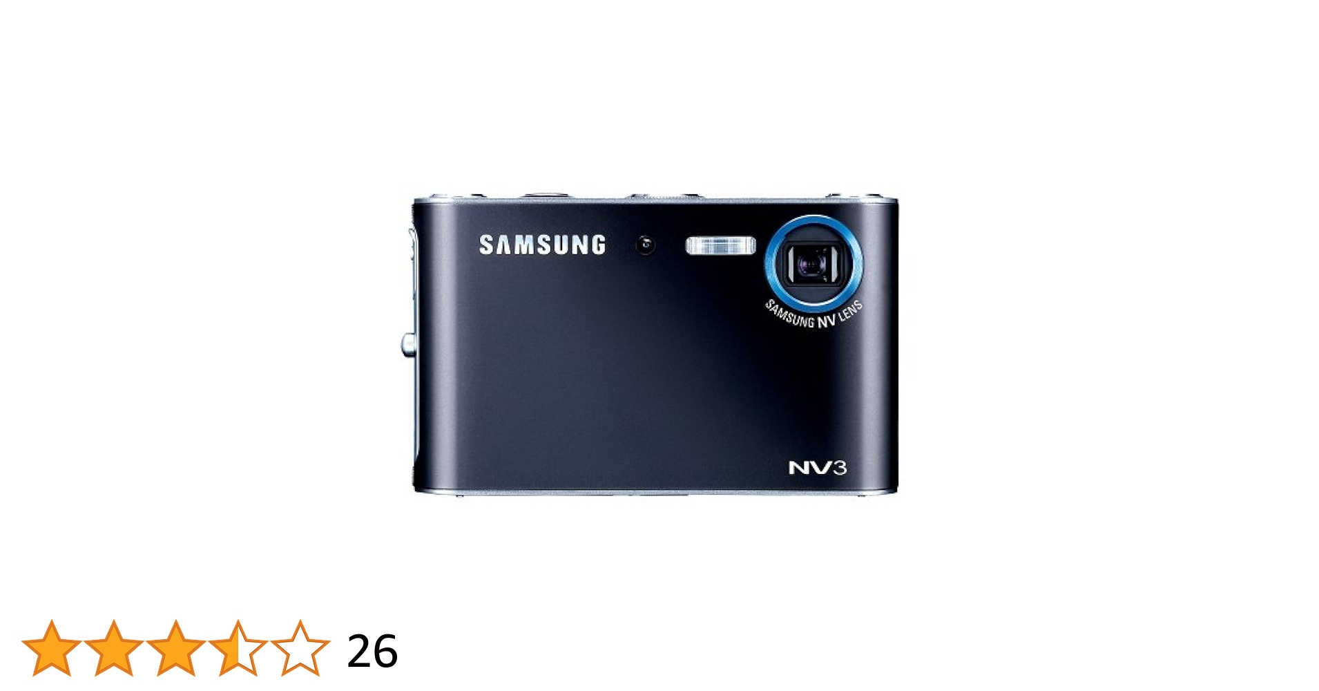 Amazon Canada: Samsung NV3 7.2MP Digital Camera with 3X