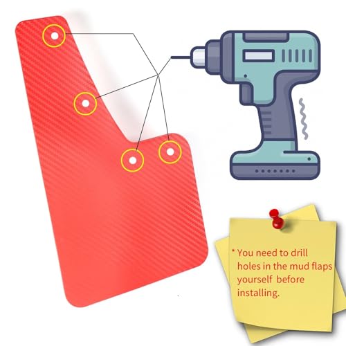 Bavettes pour auto anti-projections finitions anti-rayures - 6