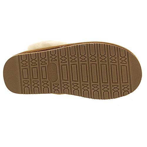 Minnetonka Womens Chesney Slipper, Cinnamon, Size 5 Wide3
