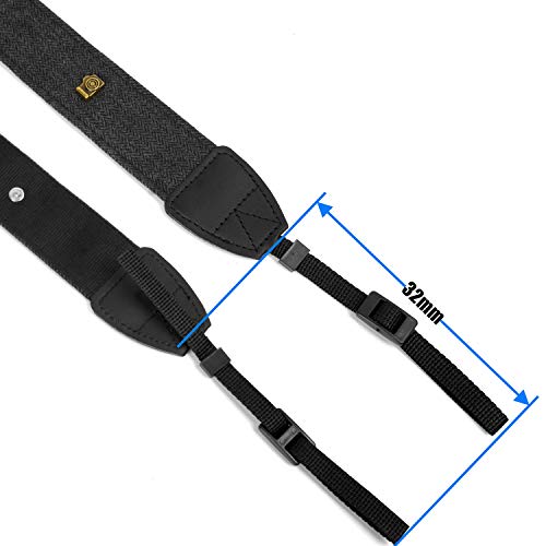 Wanby STRAP Black Canvas Neck Shoulder Strap thumb #5