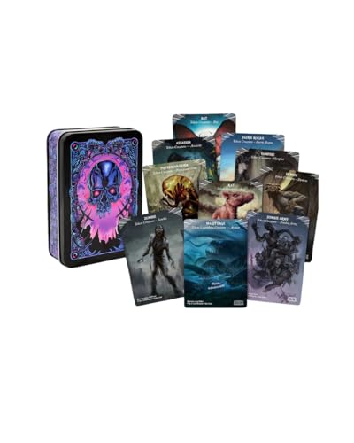 Fichas de maná negro Beadle & Grimm's para sustituir dados de contador en rol