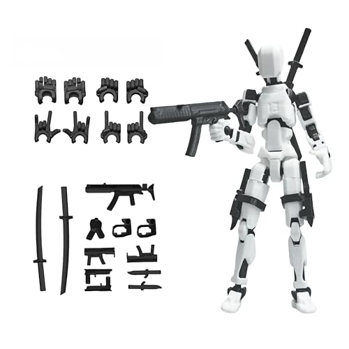 Outgoto Pre-Assembly 3D Printed 5.54'' Dummy13 Action Figure, Mul...