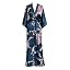 Chrysanthemum & Crane - Navy