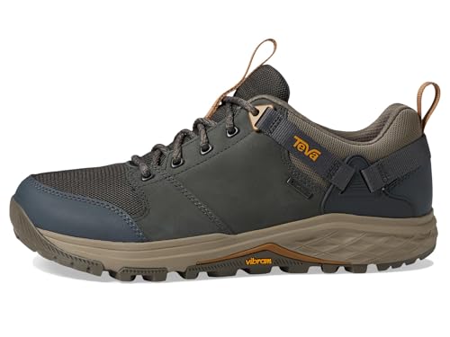 Teva Men's Grandview GTX Low Hiking Boot, Dark Shadow/Bungee Cord, 9.54