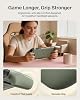 Funda Belkin para Nintendo Switch 2 con agarre ergonómico, acoplable y de liberación rápida | Agarres protectores antideslizantes para Joy-Con con extracción fácil, diseño acoplable de liberación rápida y soporte integrado 6