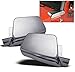 ZMAUTOPARTS Hummer H3 Side Air Intake Hood Vents Covers Chrome Moulding Bezel