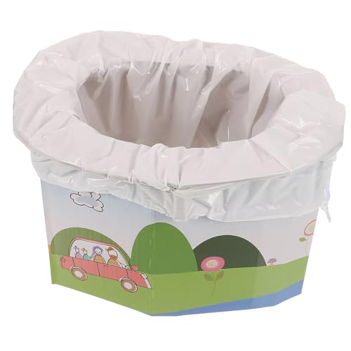 HOODANCOS 1Set Portable Foldable Toilet for Camping Durable Emergency Potty for Adults Convenient Travel Toilet for Outdoor Activities Compact and Lightweight Design