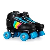 Rookie Children Damen Forever Rainbow Rollschuhe, Schwarz, 35 EU
