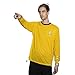 Mad Engine Adult Star Trek Long Sleeve Halloween Costume T-shirt Spock Captain Kirk Engineering Cosplay