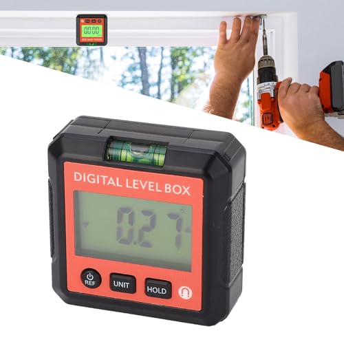 Buscador de Ángulo Digital Magnético 0–360° Naranja miniatura 3