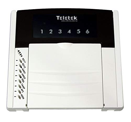 Clavier LED commande centrale CA62 clavier alarme filaire 6 zones