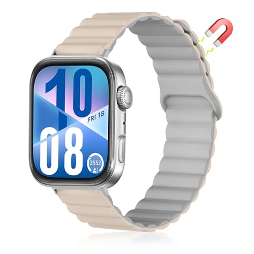 [LuFiYa] ���C �V���R�� �o���h Huawei Watch Fit 5 Pro/4 Pro �p �t�@�[�E�F�C�E�H�b�` ���v�x���g ���C �V���R�� �����X�g���b�v �Œ�o�b�N���t�� �r���v �x���g Huawei (�t�@�[�E�F�C) Watch Fit 