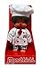 Produktbild Sekiguchi 220441 - Original Monchhichi Junge Küchenchef, aus braunem Plüsch, mit Kostüm und Kochmütze, ca. 20 cm