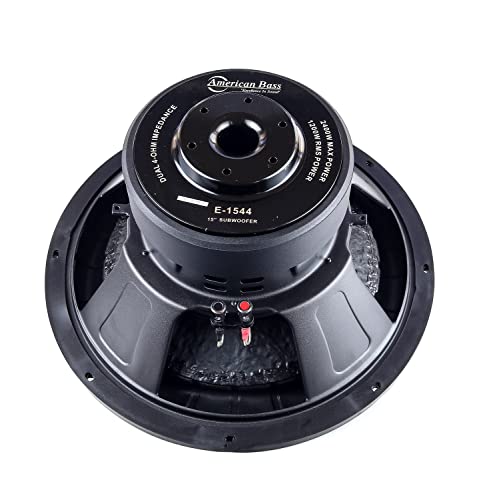 American Bass E1544 15" 2400 Watt Elite Series Dvc Subwoofer #TOP1
