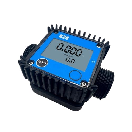 Flow Sensor Meter Digital Pipeline Water Flow LCD Flow Meter K24 for Digital Flowmeter Water Flow Measuring Tools
