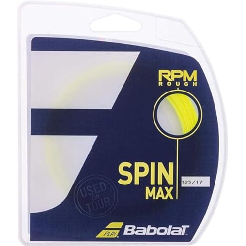 Babolat RPM Rough 16g Yellow Tennis String (2 Sets)