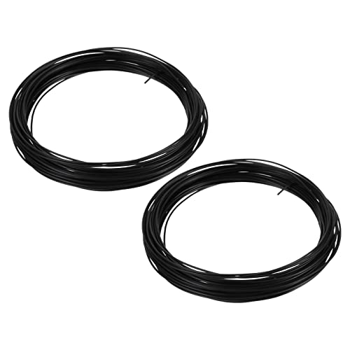PATIKIL 1.0mm Bonsai Training Wire, 2 Rolls Floral Wire Stems Anodized Aluminum Tree Wire 65.6 Feet...