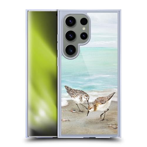 Coque en gel Samsung S24 Ultra Lisa Sparling oiseau nature avec aimant intégré