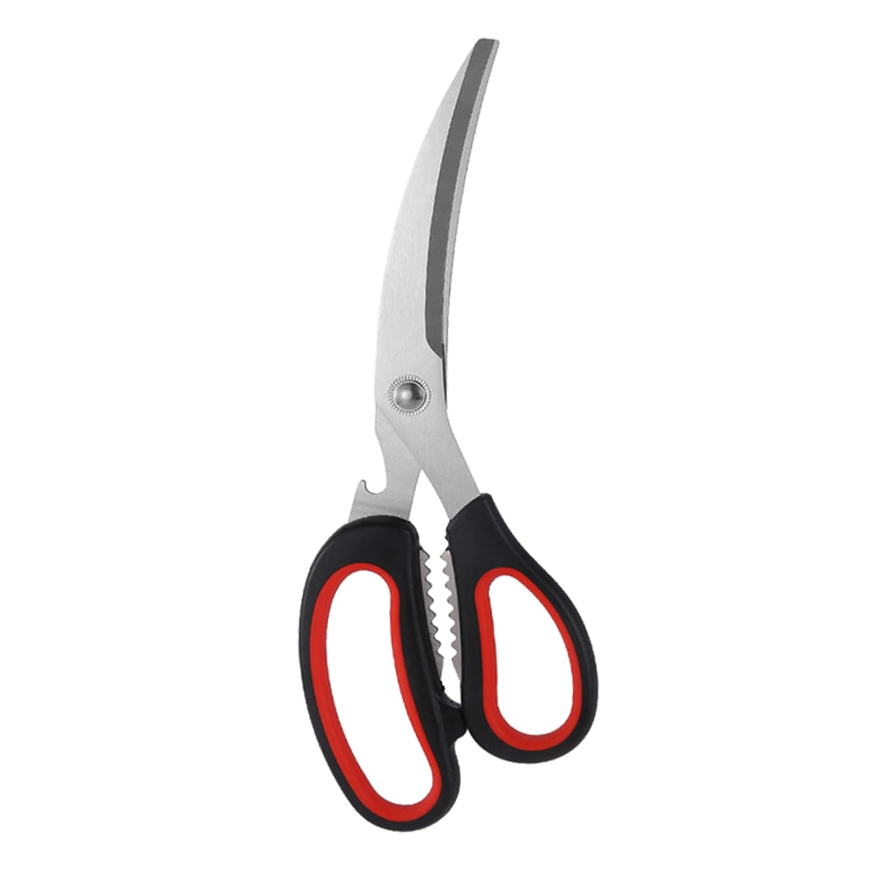 BRIGHTFUFU Extended Chicken Bone Scissor Kitchen Scissor Vegetable Meat Shear Strong Construction Comfortable Handle
