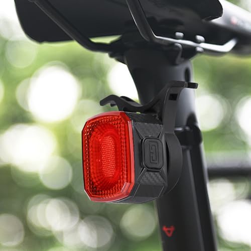 Lumière de sécurité arrière avec capteur imperméable pour cycliste - 2