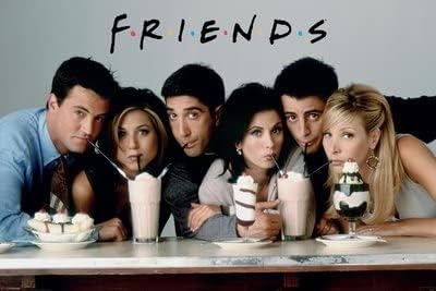 GB eye LTD, Friends, Milkshake, Maxi Poster, 61 x 91.5 cm, Paper, Multi-Coloured