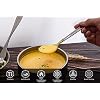 iBasingo Titanium Tableware Camping Fork Spoon Outdoor Cutlery Set Travel Utensils for Picnic Hiking Backpacking Home Use